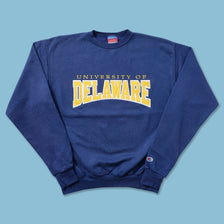 Vintage Champion University of Delaware Sweater Small 