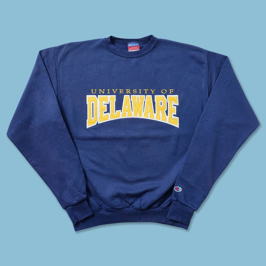 Vintage Champion University of Delaware Sweater Small 