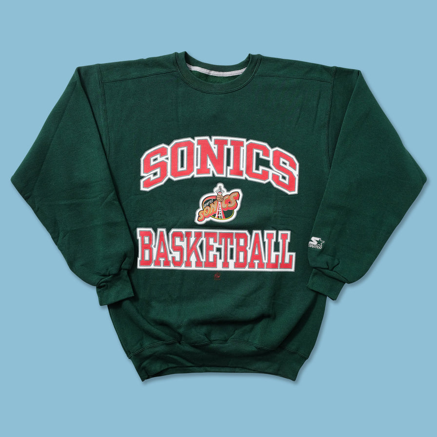 Vintage Starter Seattle Supersonics Sweater Medium 
