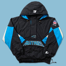Vintage Starter Carolina Panthers Anorak Large 