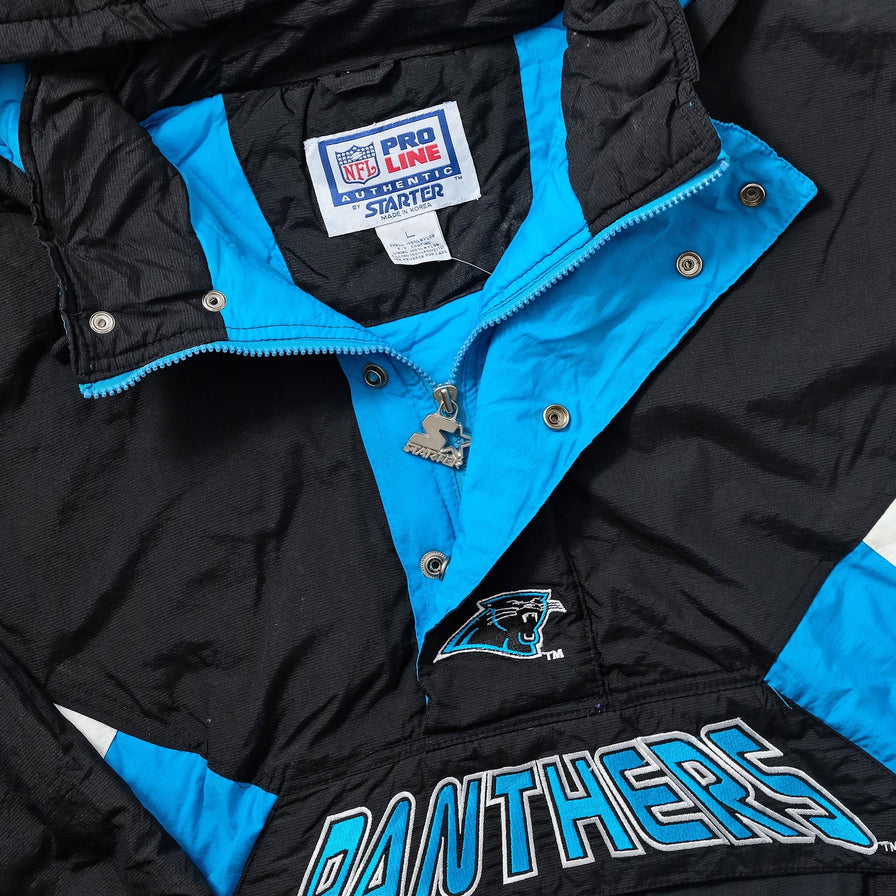 Vintage Starter Carolina Panthers Anorak Large 