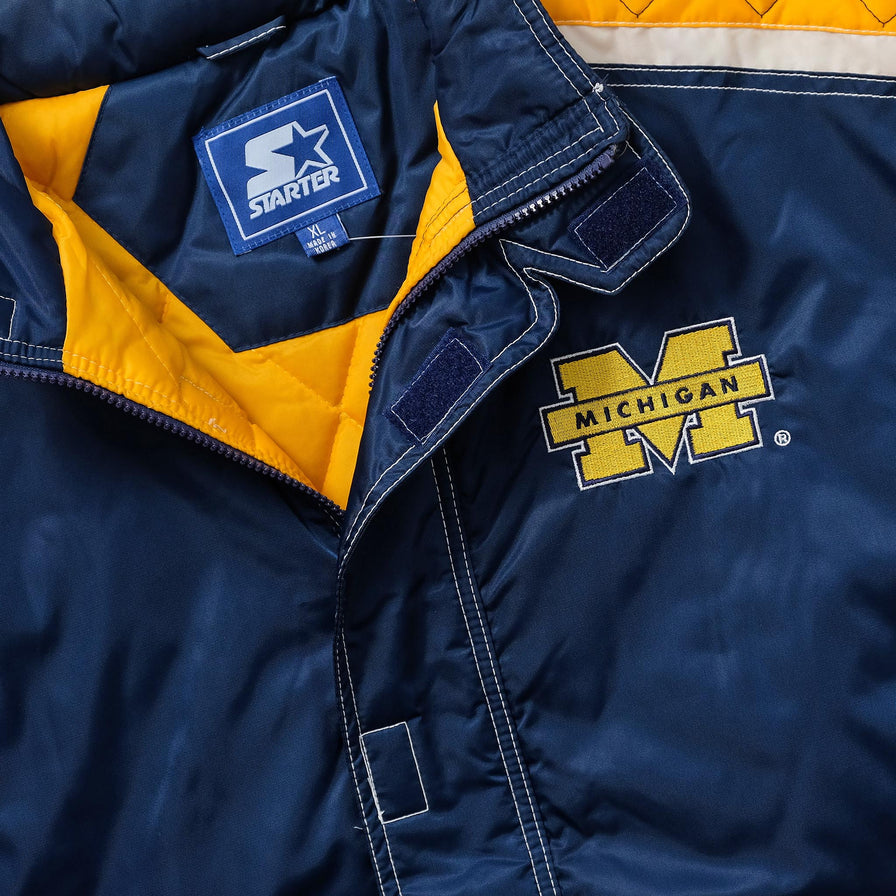 Vintage Starter Michigan Jacket XLarge 