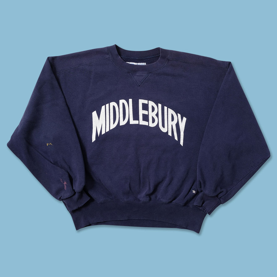 Vintage Russell Athletic Middlebury Sweater Medium - Double Double Vintage