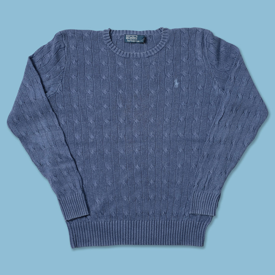 Vintage Polo Ralph Lauren Knit Sweater Medium - Double Double Vintage