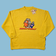 Y2K Bad + Mad Sweater Medium - Double Double Vintage