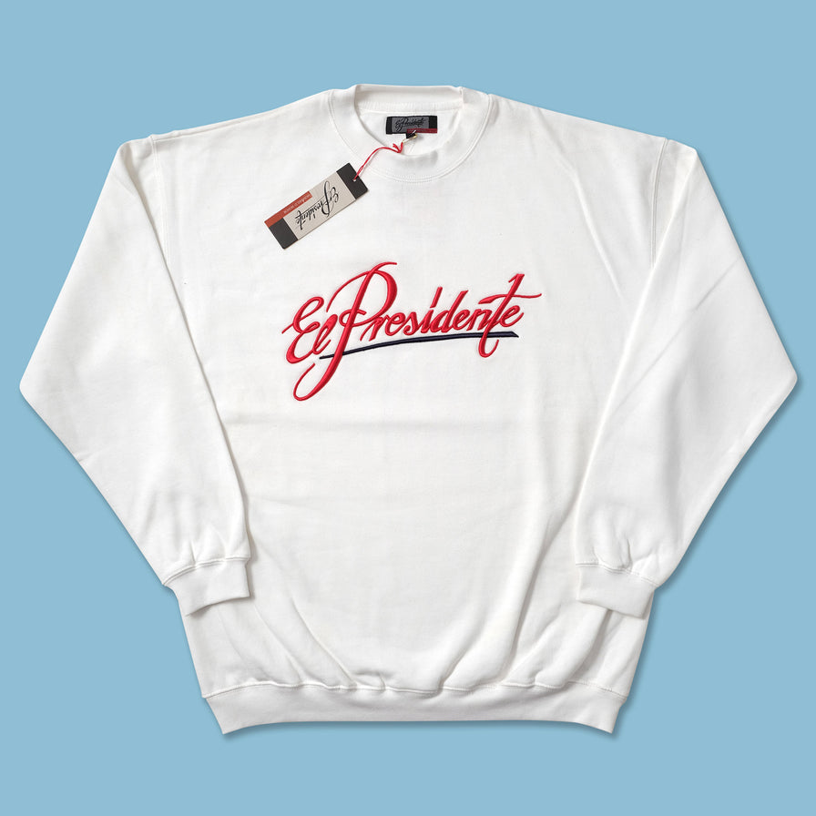 Y2K El Presidente Sweater Large - Double Double Vintage