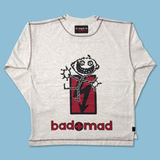 Y2K Bad + Mad Sweater Large