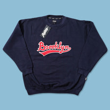 Y2K Brooklyn Sweater Large - Double Double Vintage