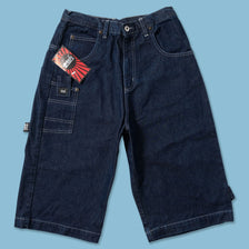 Y2K Overzeas Jorts W28 - Double Double Vintage
