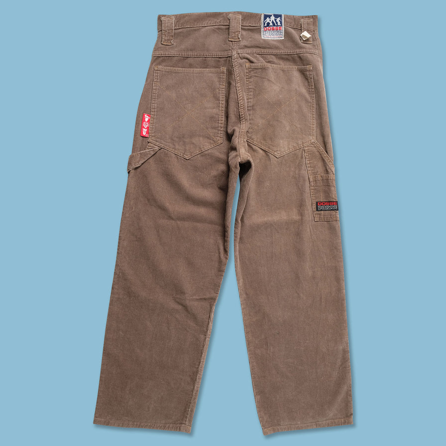 Y2K Dosse Posse Cord Baggy Pants 33x32 - Double Double Vintage