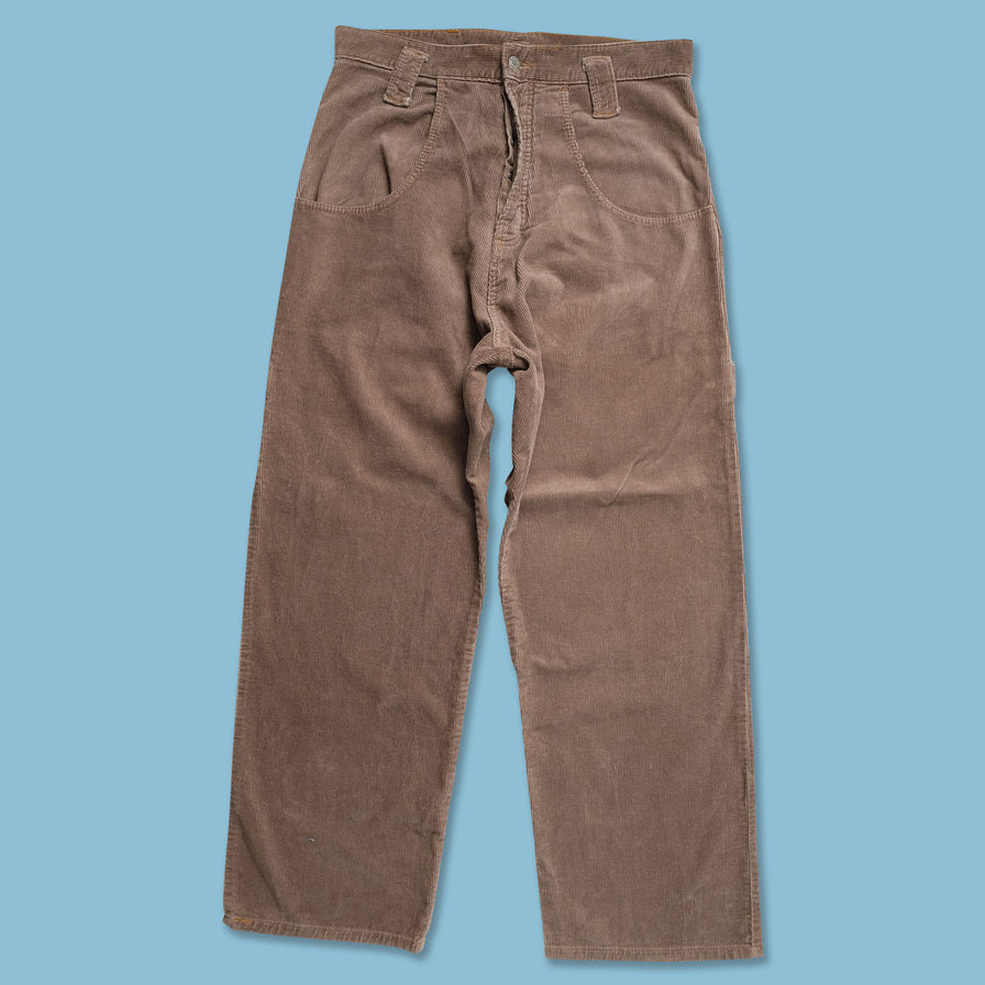 Y2K Dosse Posse Cord Baggy Pants 33x32 - Double Double Vintage