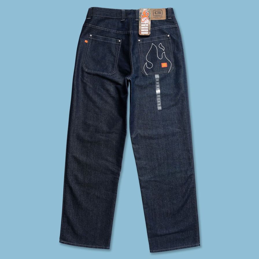 Y2K Gang Baggy Pants 34x34 - Double Double Vintage