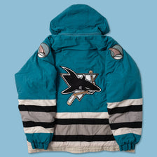 Vintage San Jose Sharks Padded Jacket XXL