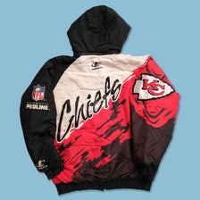 Vintage Kansas City Chiefs Padded Jacket Large