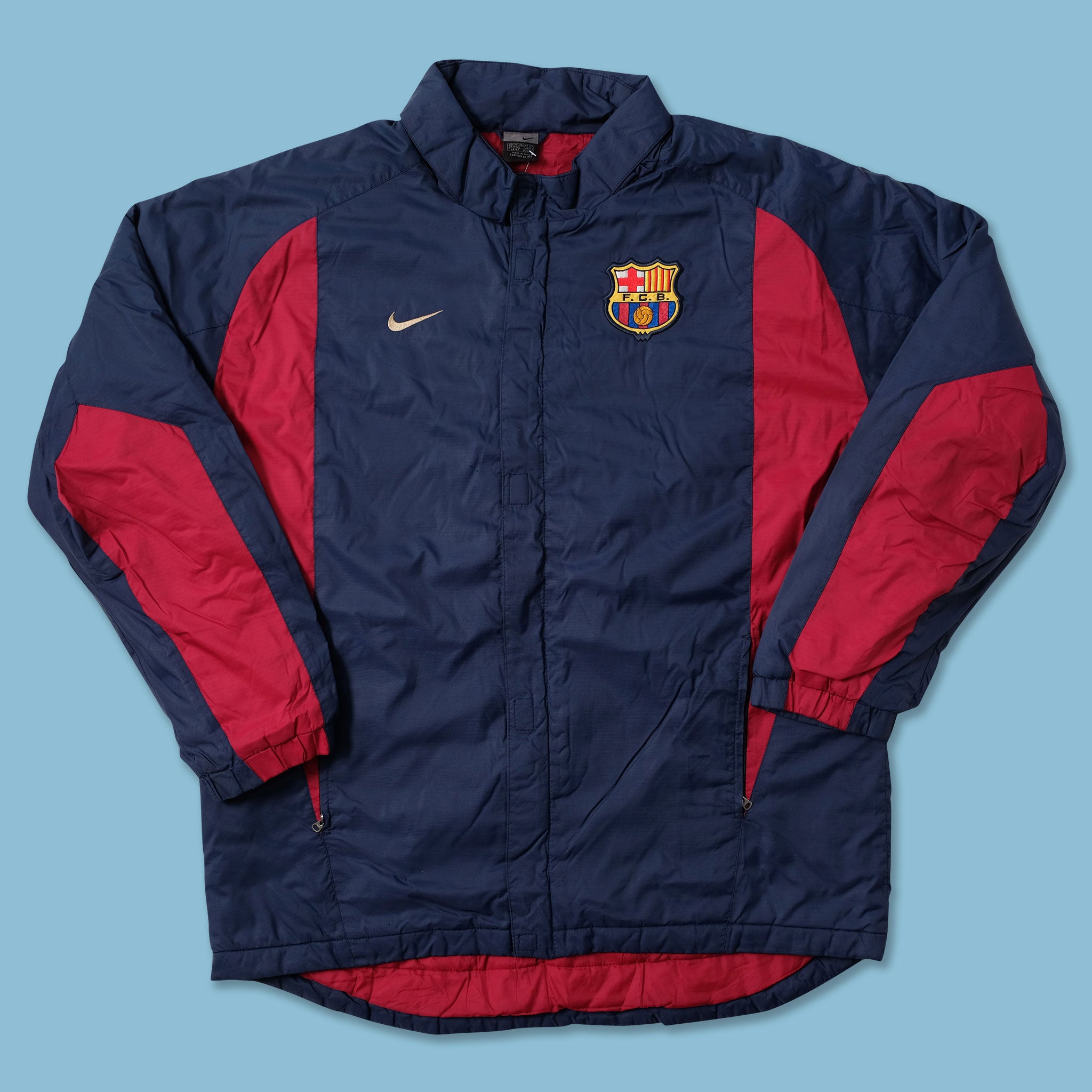 Nike FC Barcelona ジャケット 赤 nike fc barcelona jacket Small Authentic | eBay