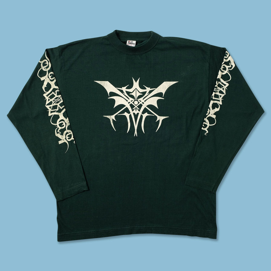 Y2K Tribal Longsleeve Medium - Double Double Vintage