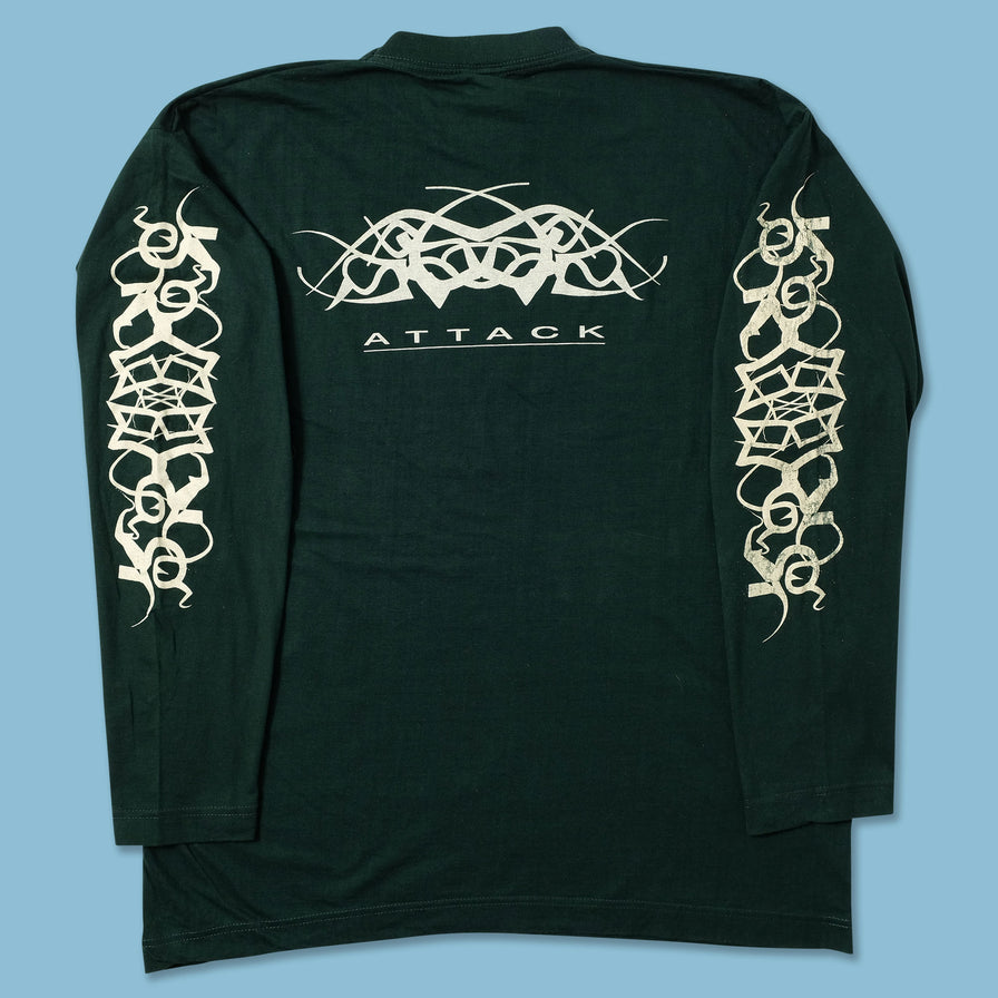 Y2K Tribal Longsleeve Medium - Double Double Vintage