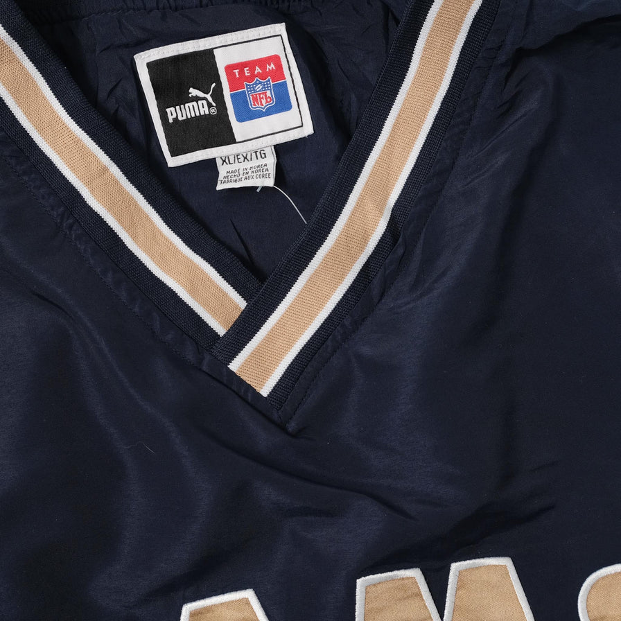 Vintage Puma Los Angeles Rams Windbreaker XLarge 