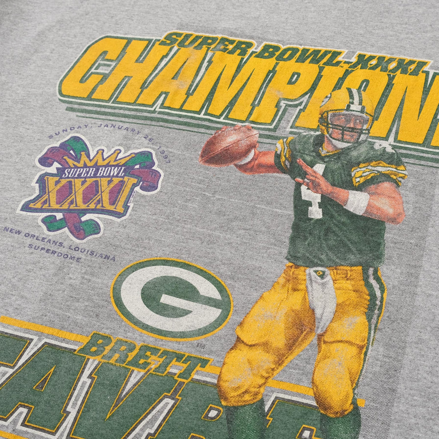 1997 Green Bay Packers Champions T-Shirt XLarge 