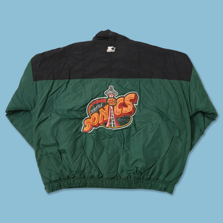 Vintage Starter Seattle Super Sonics Anorak XXL 