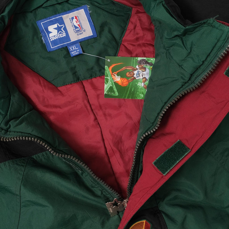 Vintage Starter Seattle Super Sonics Anorak XXL 