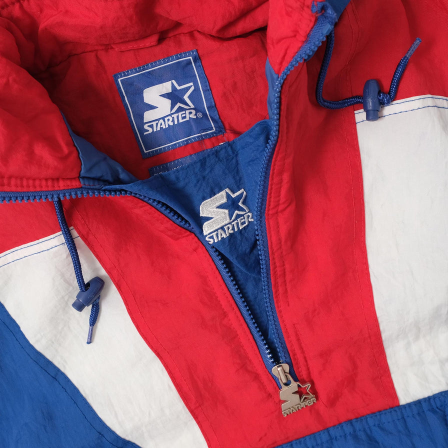 Vintage Starter Kansas Jayhawks Anorak Medium 