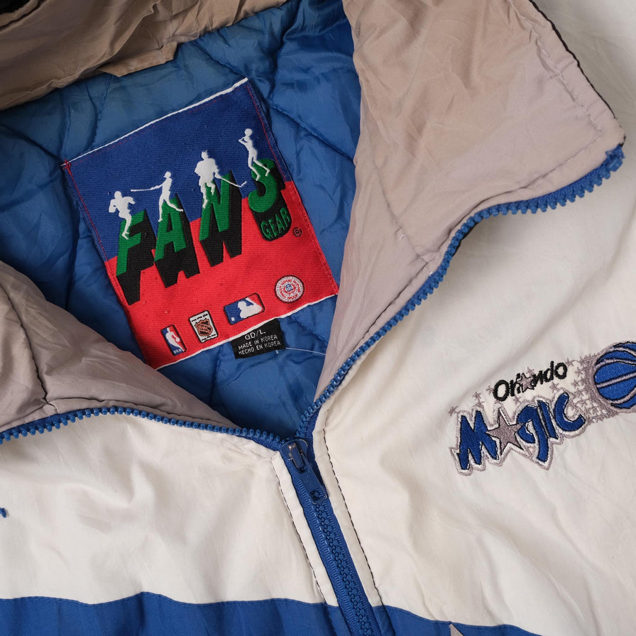 Vintage Orlando Magic Padded Jacket Large 