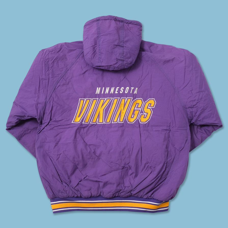 Vintage Minnesota Vikings Padded Jacket Large 