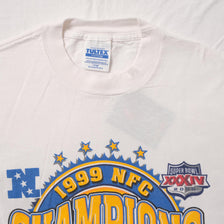 1999 St. Louis Rams Champions T-Shirt Large 