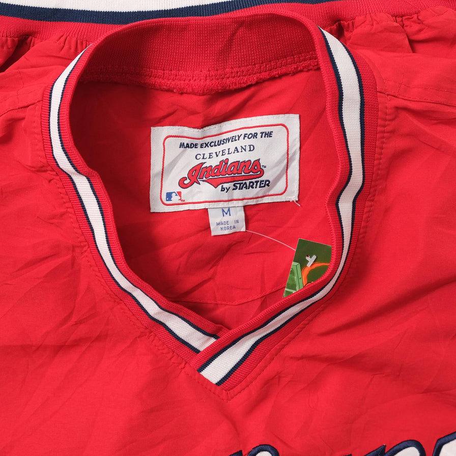 Vintage Starter Cleveland Indians Windbreaker Medium 
