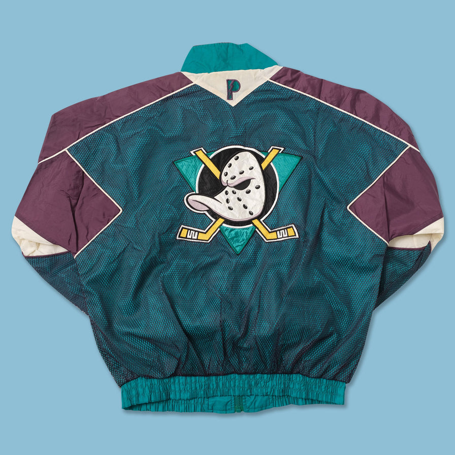 Vintage Mighty Ducks Track Jacket Large 