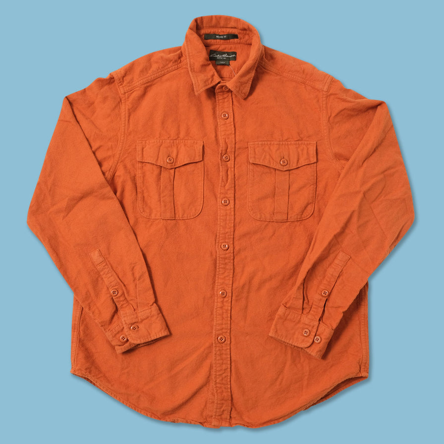 Eddie Bauer Heavy Cotton Shirt Medium 