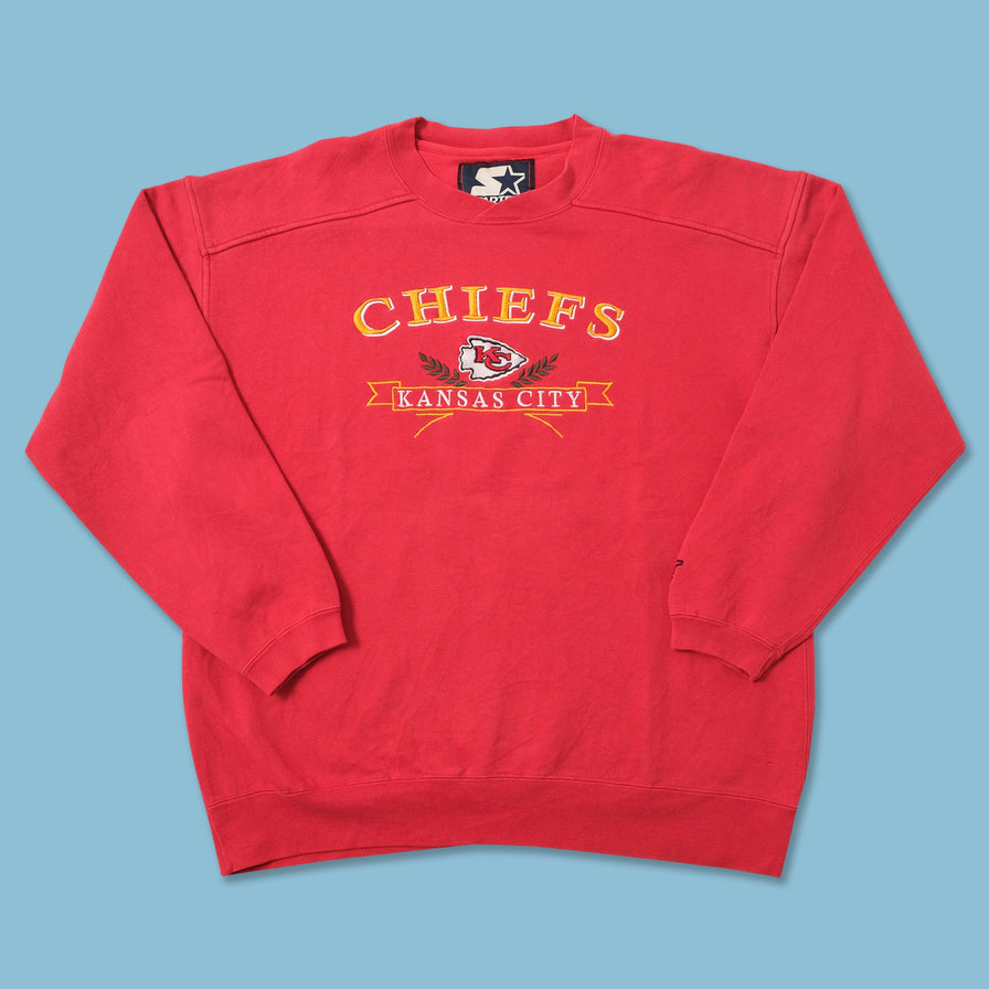 Vintage Starter Kansas City Chiefs Sweater Large 