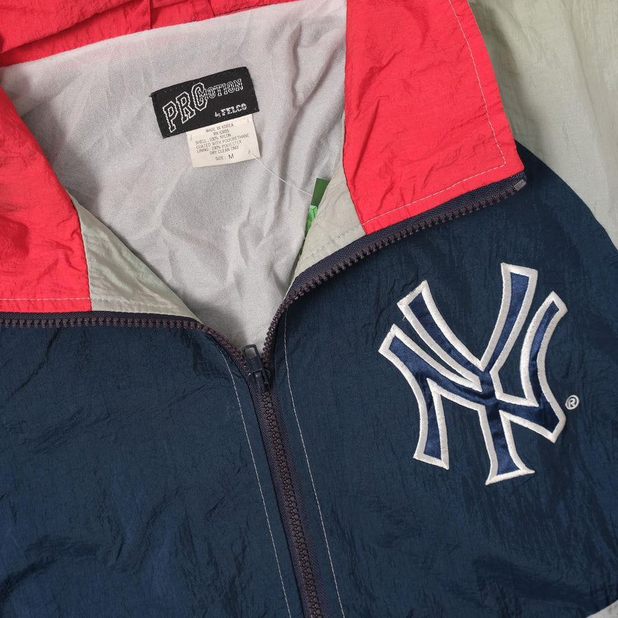 Vintage New York Yankees Track Jacket Medium 