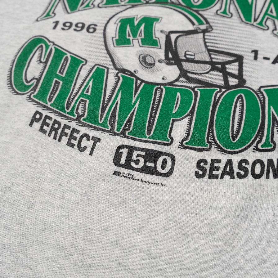 1996 Marshall University Champions Sweater XLarge 