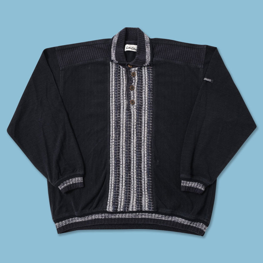 Vintage Carlo Colucci Knit Sweater Large 