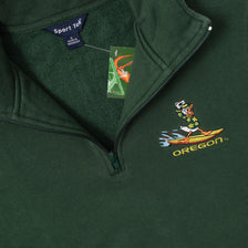 Oregon Ducks Q-Zip Sweater Small 