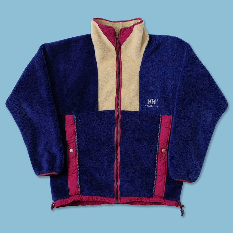 Vintage Helly Hansen Deep Pile Fleece Jacket Medium 