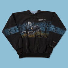 Vintage Black Bear Sweater Large 