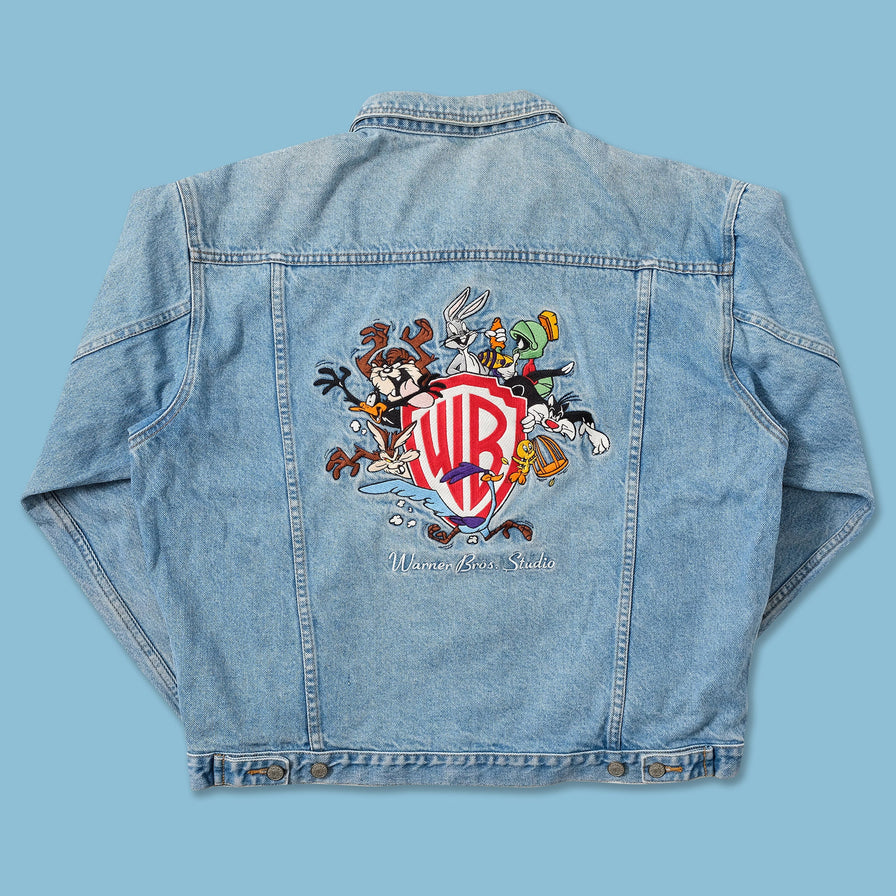 1997 Looney Tunes Denim Jacket Large 