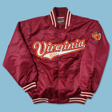 Vintage Virginia Tech Padded Varsity Jacket Large 
