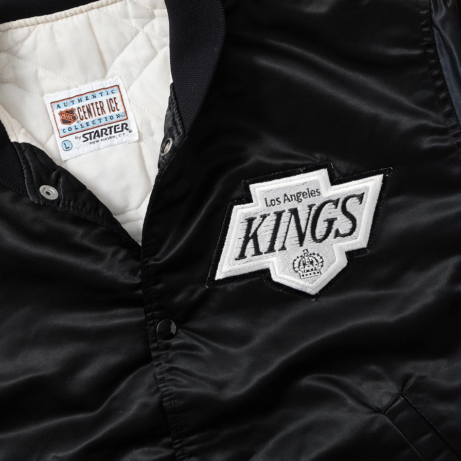 Vintage Starter Los Angeles Kings Padded Varsity Jacket Medium 