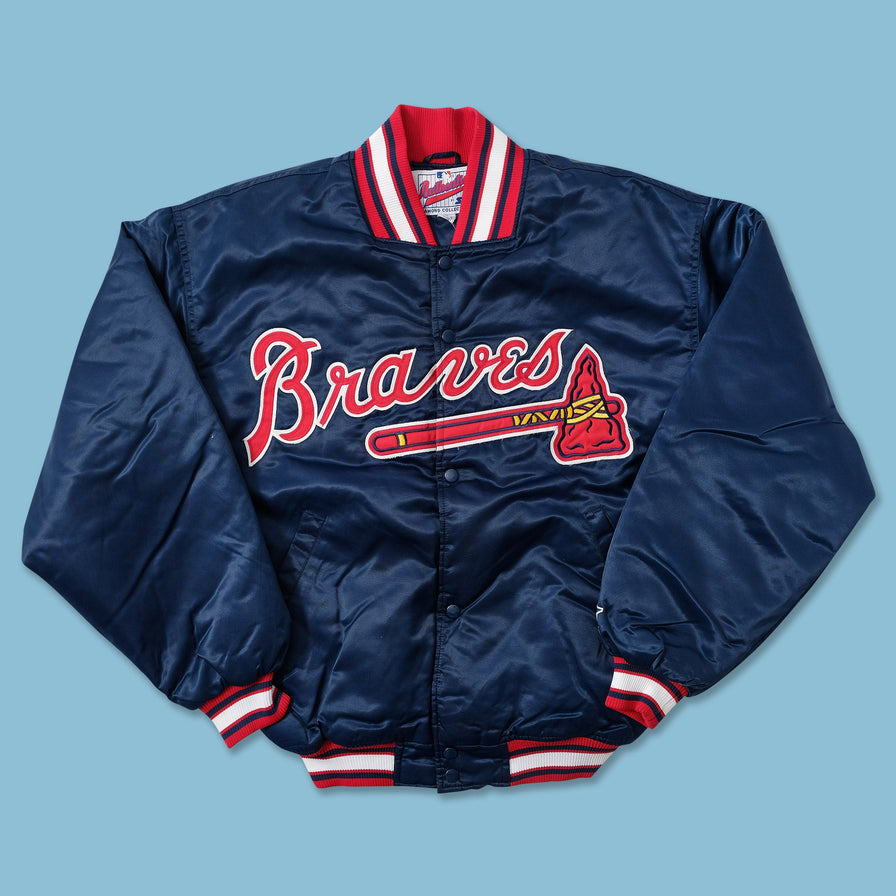 Vintage Starter Atlanta Braves Padded Varsity Jacket Large 