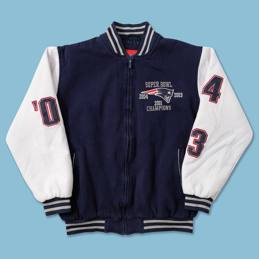 2004 New England Patriots Super Bowl Varsity Jacket XLarge 