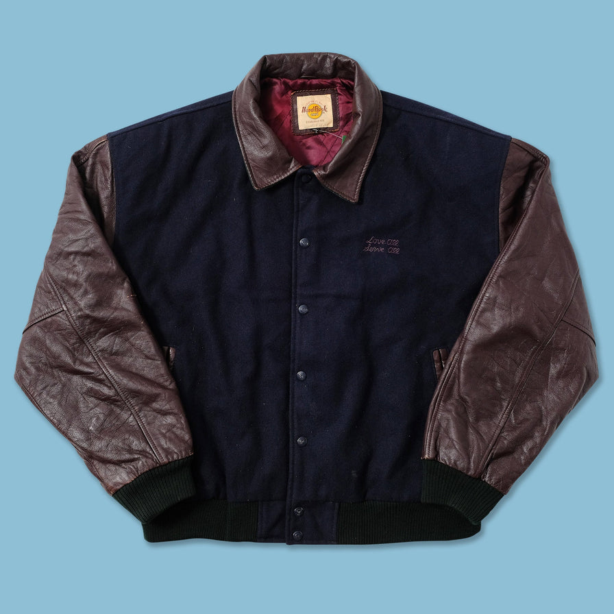 Vintage Hard Rock Cafe Varsity Jacket XLarge 