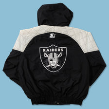 Vintage Starter Los Angeles Raiders Light Jacket Medium 