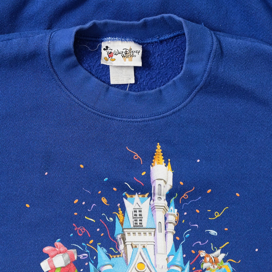 Vintage Disney World Sweater Large 