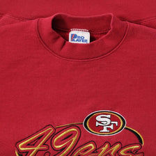 Vintage Pro Player San Francisco 49ers Sweater Small 