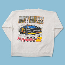Vintage Nutmeg Rusty Wallace Racing SweateR XLarge 