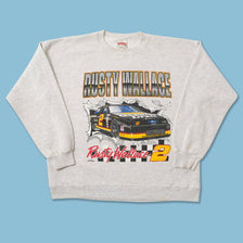 Vintage Nutmeg Rusty Wallace Racing SweateR XLarge 